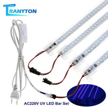 

AC220V UV Stage Light LED Bar Laser Projection Lighting Party Club Disco Light For Christmas Indoor Stage Effect Strip Tubes