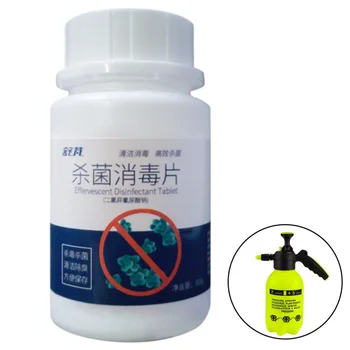 

100g Swimming Pool Instant Disinfection Tablets Chlorine Dioxide Effervescent Tablets 84 Disinfectant Chlorine Floor Cleansing