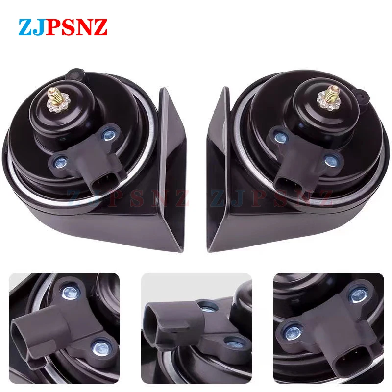 Car 12V Snail Horn With Male Plug Socket Dedicated Horn Socket Conversion Plug Auto Speaker Electric Horn Snail Horns Universal