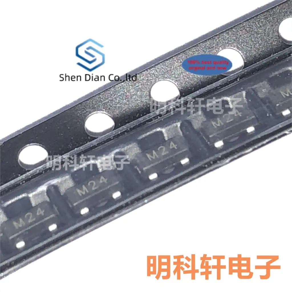 

30 шт., 100% новый и оригинальный, в наличии SM24. TCT обрамление шелкотрафаретной печатью m2-m24 SOT23 антистатическая защитная трубка