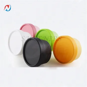 

25pcs 50g Empty Pot Cosmetic Containers Colored Cream Pot Mask Cream Plastic Bottle Jars With Screw Cap Cosmetic Package Can