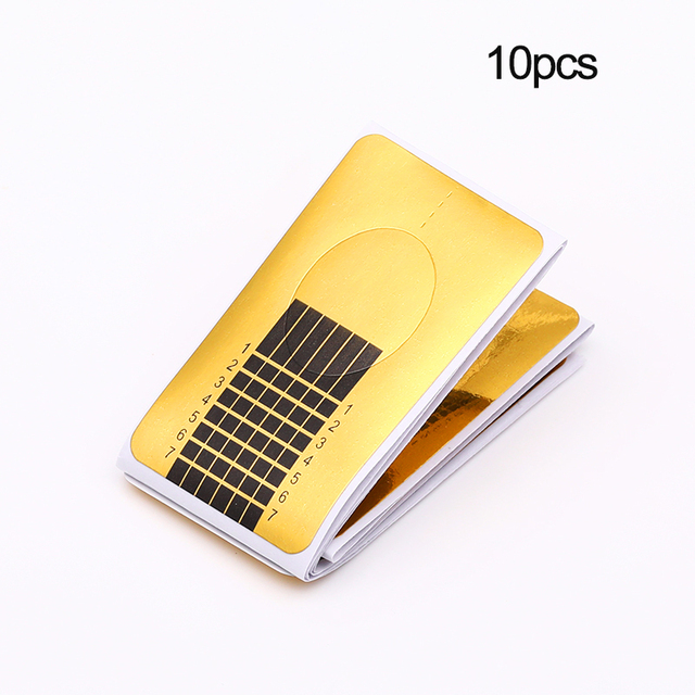 Gel Quick Building Mold Tips Nail Dual Forms Finger Extension Nail Art UV extension Easy Find Nail Tools