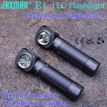 Jaxman lâmpada de mesa de peito e1, estilo l, led, 18650, com clipe de liberação rápida, ímã forte