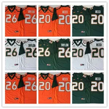 new high quality all stitched Miami#20 REED#26 TAYLOR Jersey