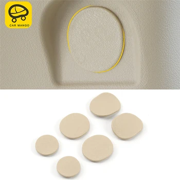 

CARMANGO Car Styling Hole Cover Trim Frame Sticker Interior Accessories for Toyota Land Cruiser 200 2016-2018
