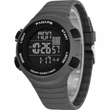 

Digital Watch Functional Sports Waterproof Date Display Luminous Alarm Men's Electronic Watch спортивные часы relogio digital