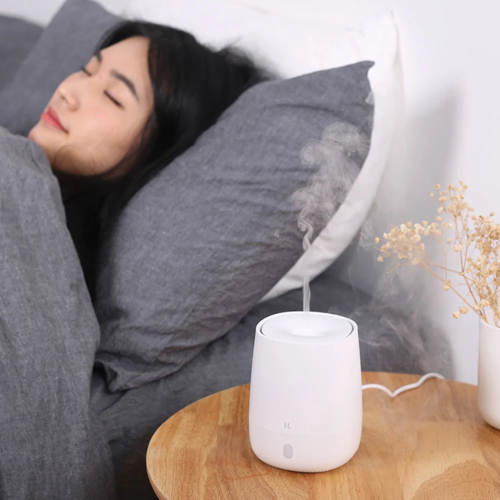  Xiaomi HL Portable Mini Diffuser Humidifier Air Aromatherapy USB Charger 120ml 7 Light Color Quiet 