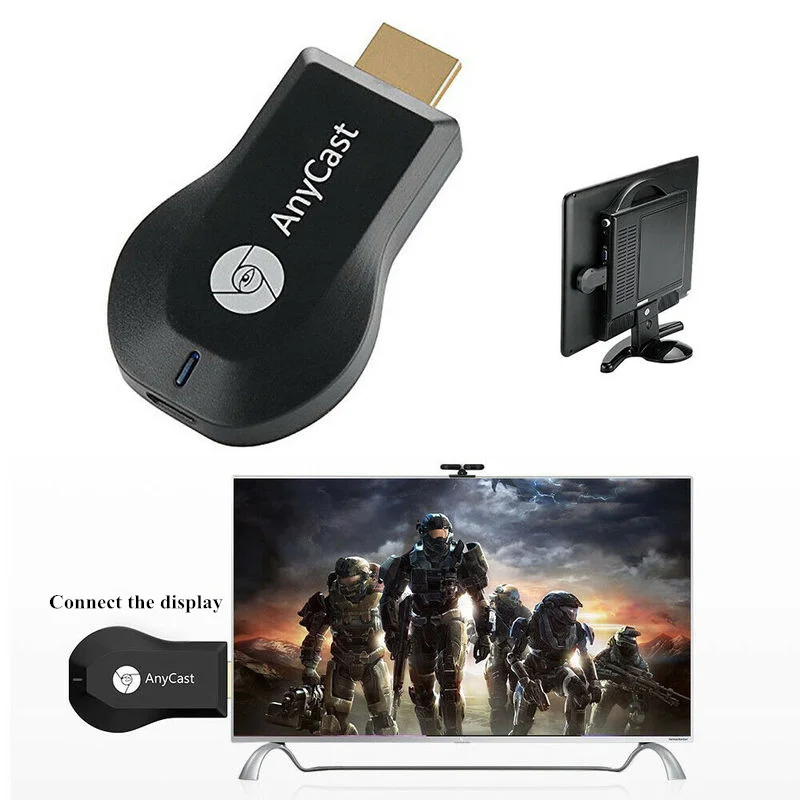 Фото Anycast M4 M9 Plus Chromecast 2 зеркальное отображение нескольких телевизоров мини флешка для Anycast M4 M9 Plus Chromecast 2 зеркальное отображение нескольких телевизоров мини флешка для