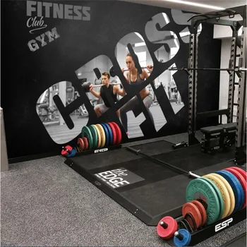 

DIY Custom Personality 3D Photo Wallpapers Modern Gym Industrial Style Background Wall Paper 3D Fitness Club Decor Wallpaper 3D