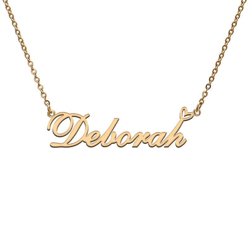 

Custom Personalized Name Necklaces for Deborah Best Friends Birthday Christmas Mother Days Jewelry Gifts