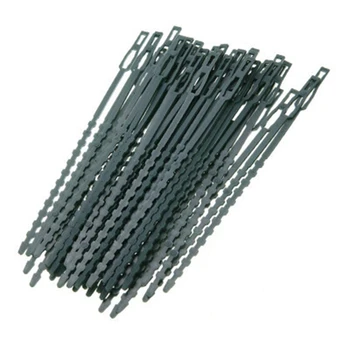 

250PCS Adjustable Plastic Plant Cable Ties Reusable Cable Ties for Garden Tree Climbing Support Self Locking
