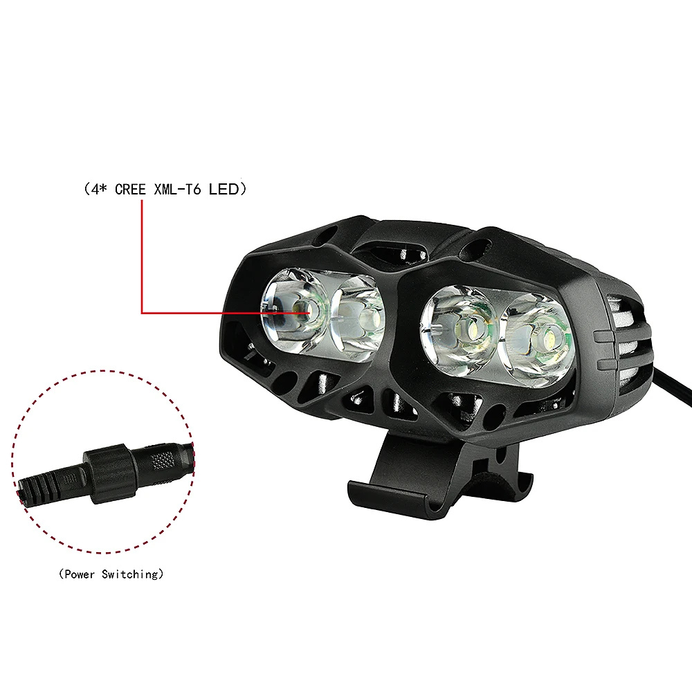 

Bicycle Headlights LED Bicycle Bikes Front Light Outdoor Sports Cycling Head Light Lamp Set for MTB Bike Accessories