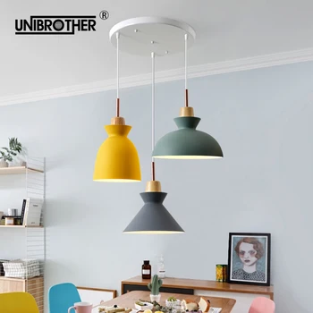 

Modern Pendant Lamp Nordic hanging light for balcony corridor aisle creative personality glass home living room Decora lighting