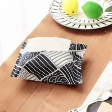 Портативная тканевая Автомобильная задняя подвесная коробка для салфеток контейнер для полотенец бумажные салфетки сумка держатель коробочка для хранения держатель