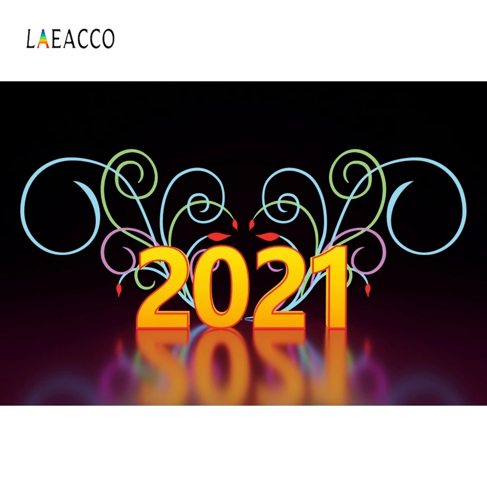 Laeacco черный настенный фон с цветочным светом 2021 фоны для фотосъемки детской