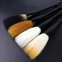 Китайская живопись, кисть для письма, объемная каллиграфическая кисть в форме хоппера, шерстяная щетка для волос, ручка, Caligrafia Tinta, Китай