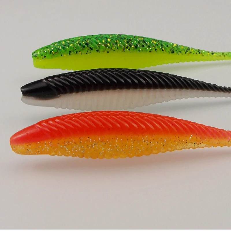 B&U Super Fluke Floating Pesca Artificial Soft Baits Leurre souple