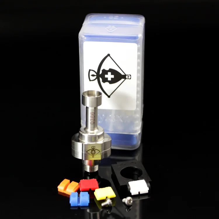 

SXK SVT CROSSBOW RBA MTL modular AFC in PC-ABS 1.2mm air inlet hole airflow tobacco Atomizer