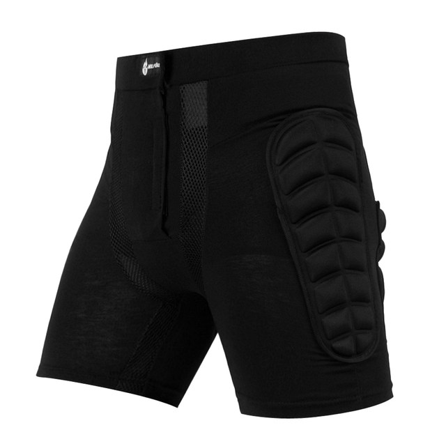 Unisex Protective Hip Pants 3D Padded Hip Protective Shorts Snowboarding 