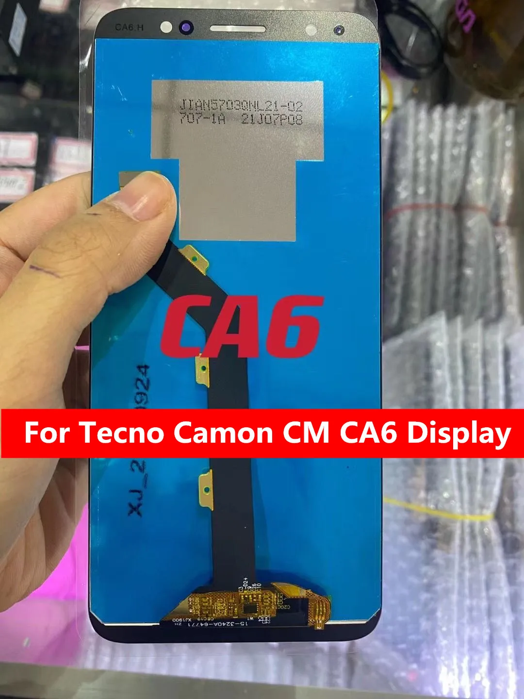 ЖК-дисплей 5 7 дюйма с цифровым преобразователем в сборе для Tecno Camon CM CA6 дисплей и