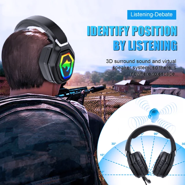 Casque Gaming Stereo Premium Multiplateforme - Ps5 - Stealth Shadow V Noir  - Jumpl