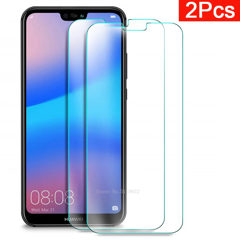 

2pcs Tempered Glass For Huawei Honor P20lite P20pro Protective glas Tremp Phone Case On P20 Lite P 20 Pro Light Screen Protecter