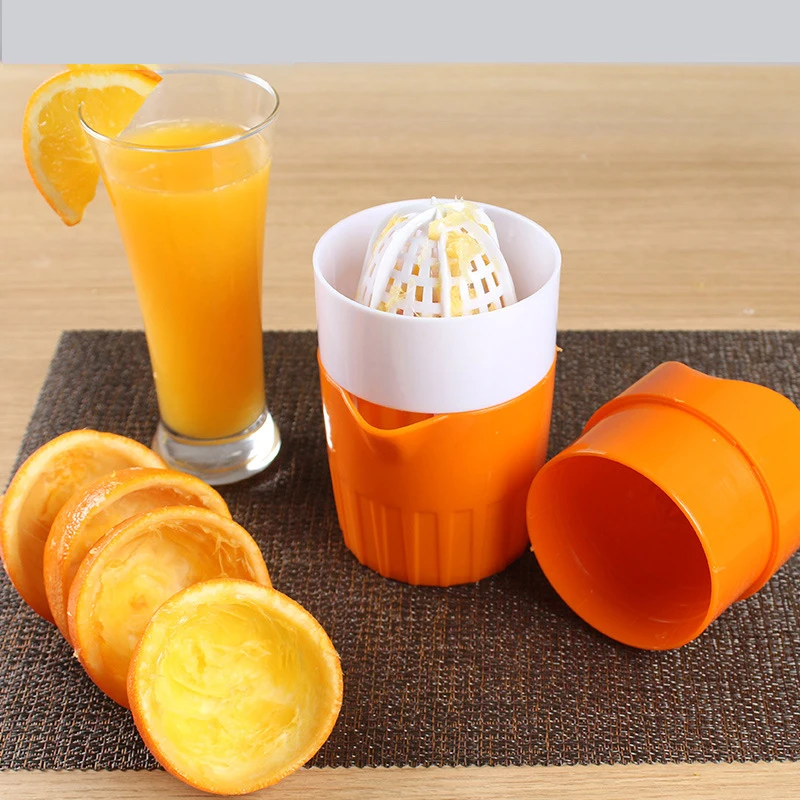 

Manual Rotary Juicer 1 Pc Orange Portable Lemon Fruit Rotarys Cutting Squeezer Household Kitchen Tools