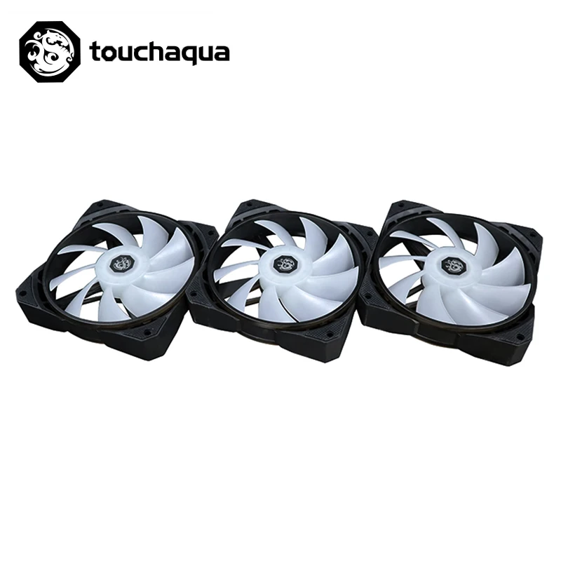 

Bitspower Touchaqua 12CM Computer Fan ,120x120x25MM AURA 5V 3PIN RGB Fan,4PIN PWM Fan,120x120x25mm,BPTA-NJORD120-DRGB