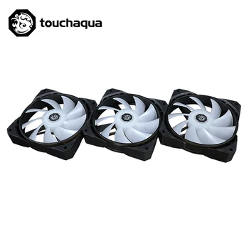 

Bitspower Touchaqua 12CM Computer Fan ,120x120x25MM AURA 5V 3PIN RGB Fan,4PIN PWM Fan,120x120x25mm,BPTA-NJORD120-DRGB