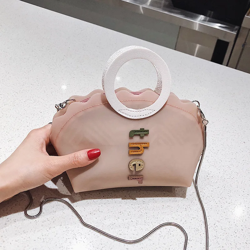

2019 summer new zero wallet Korean version fashion shell bag personality handbag one shoulder bag