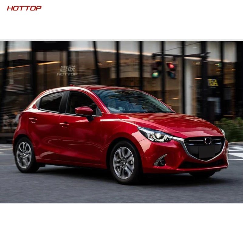 Аксессуары для Mazda 2 Demio 2015 2016 DJ DL Mazda2 оконная отделка из нержавеющей стали|window