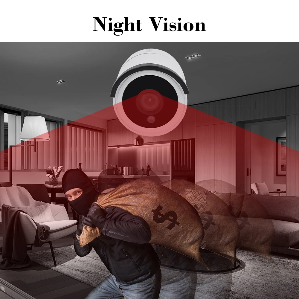  Keeper 5MP outdoor waterproof AHD camera IP66 CCTV Camera Lens 3.6mm IR 20M night vision AHD securi - 4.00011E+12