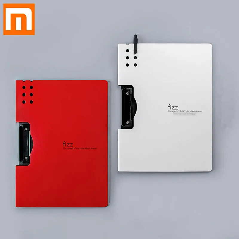 

New Xiaomi Fizz Horizontal A4 Folder Matte Texture Portable Pad Portable Pen Tray Thicken Briefcase School Office Supplies