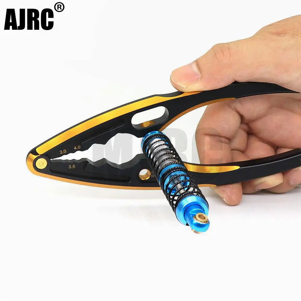

AJRC Remote control model car tool Metal multi-function shock absorber pliers Rod ball head clamp Shock absorber clip