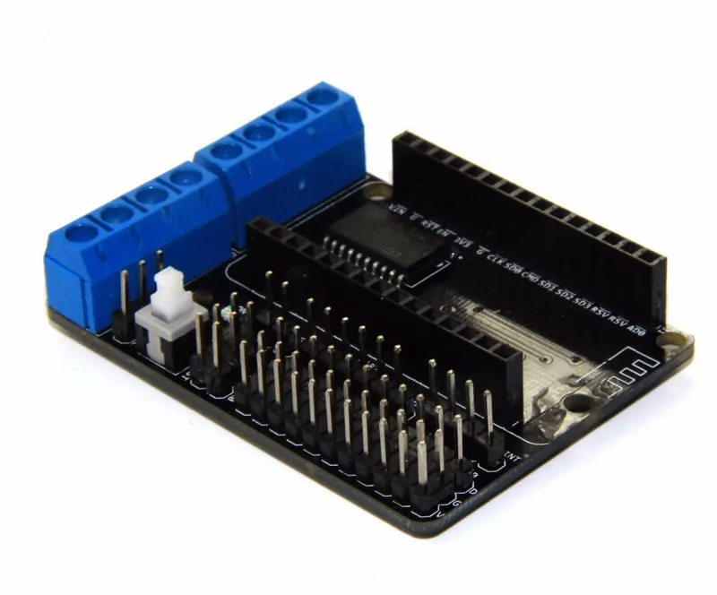 NodeMCU Плата расширения привода двигателя L293D щит панель управления ESP8266 макетная плата для RC робот часть DIY для Arduino