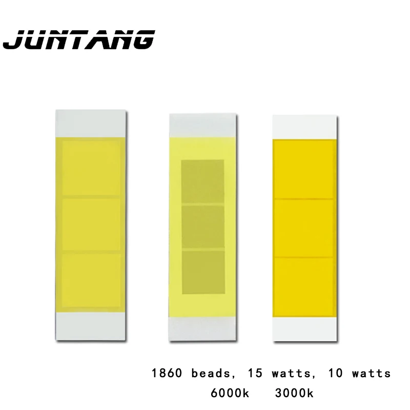 

10pcs Car Light 1860 C6 15W 10W Car Light Bead 1860 White 6000K 3000K High Power Ceramic LED Thermoelectric Separation