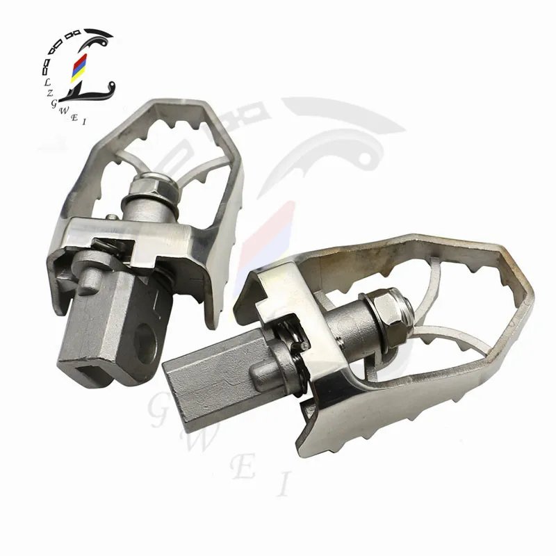 

Motorcycle Front Footrests Footpegs For Kawasaki Versys 650 X300 1000 Versys650 Versys1000 VersysX300 Foot Pegs Rest Pedals