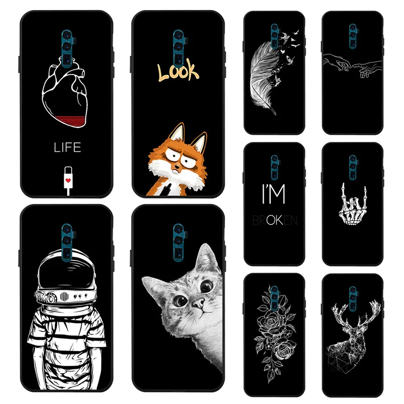 Case For Xiaomi Redmi Note 8T Case For Xiaomi Redmi Note 8 Pro 6 5A Prime Black Soft Silicone Phone Cover Protection Funda Coque