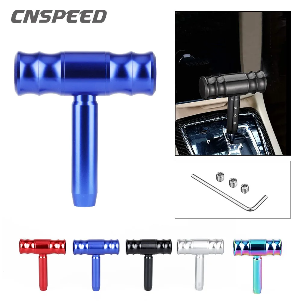 MOTORS 1x JDM Aircraft Joystick Automatic Car Gear Shift Knob Manual