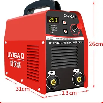 

ZX7-250 200V digital display intelligent welding machine portable inverter plastic welding equipment 3.2 electric