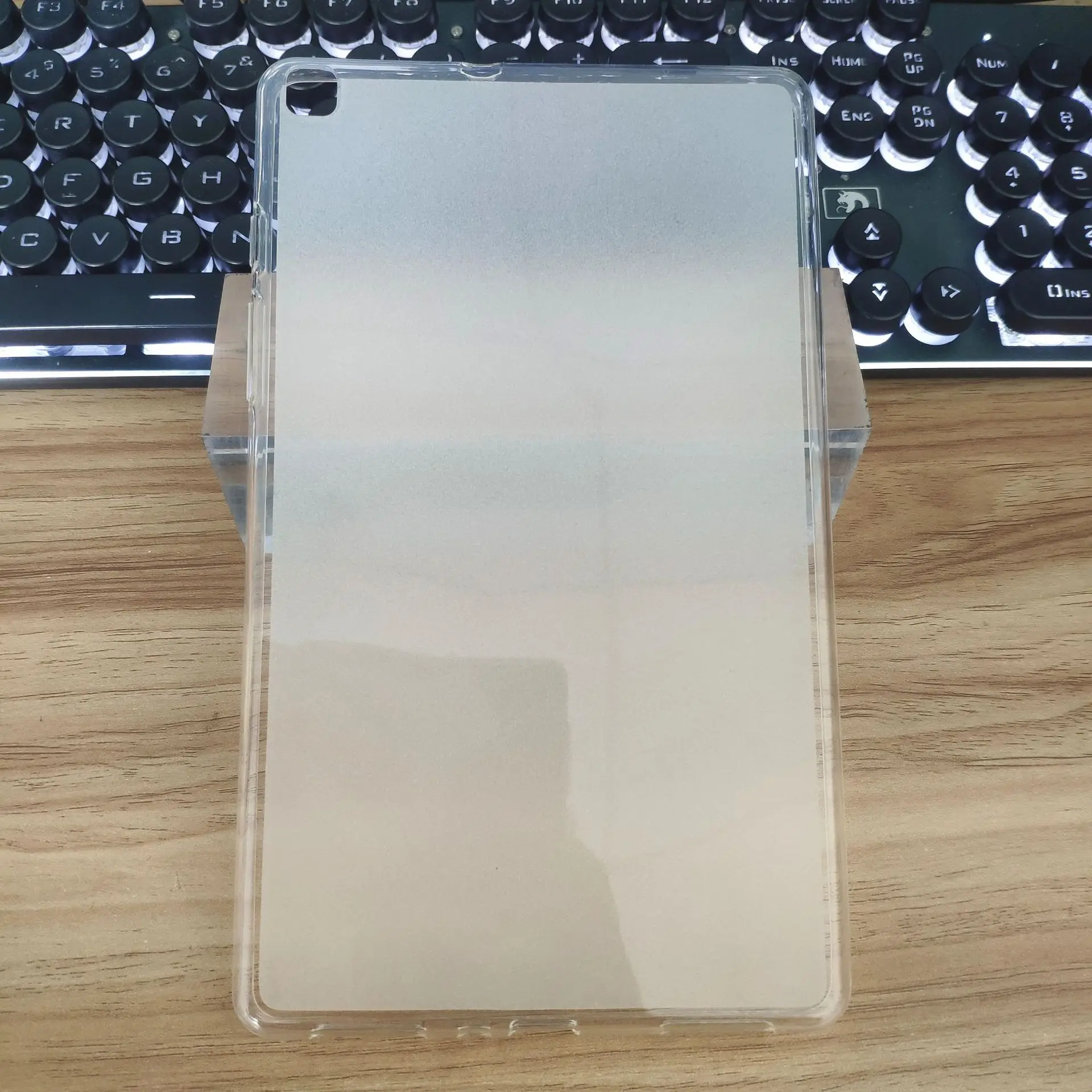 Чехол из искусственной кожи чехол для samsung Galaxy Tab A 8,0 SM-T290 чехол для SM-T295 с отделениями для карт чехол для планшета+ пленка+ ручка - Цвет: TPU