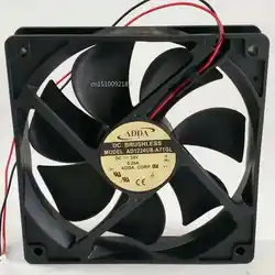 Для AD1224UB-A71GL 12 см 120 мм fan12025 120x120x25 мм 24 В 0.25A двойной шарикоподшипник инвертор IPC Сервер вентилятор охлаждения