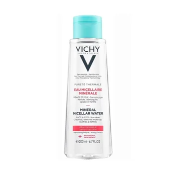 

Vichy Purete Thermale Mineral Micellar Water 200 ml sensitive skin, suitable for face and eyes for micellar water.