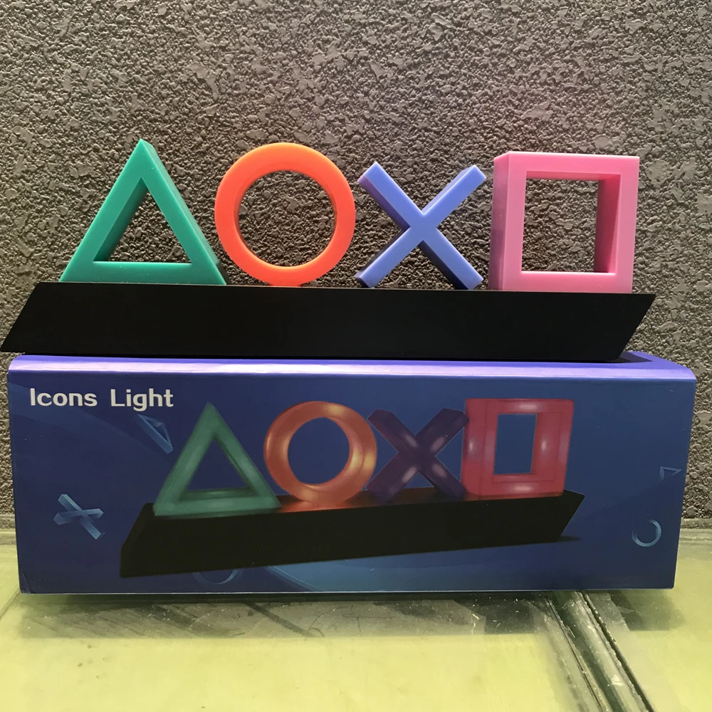 Voice Control Game Icon Light for PS4 Player Commercial