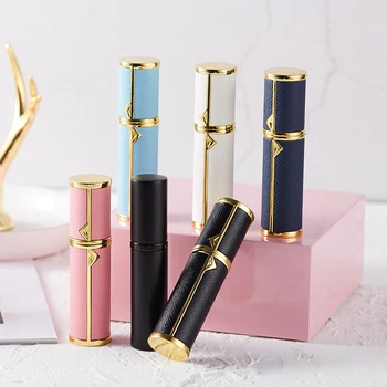 

Refillable Mini Perfume Spray 5ml Bottle Aluminum Spray Atomizer Portable Travel Cosmetic Container Perfume atomizer Bottle