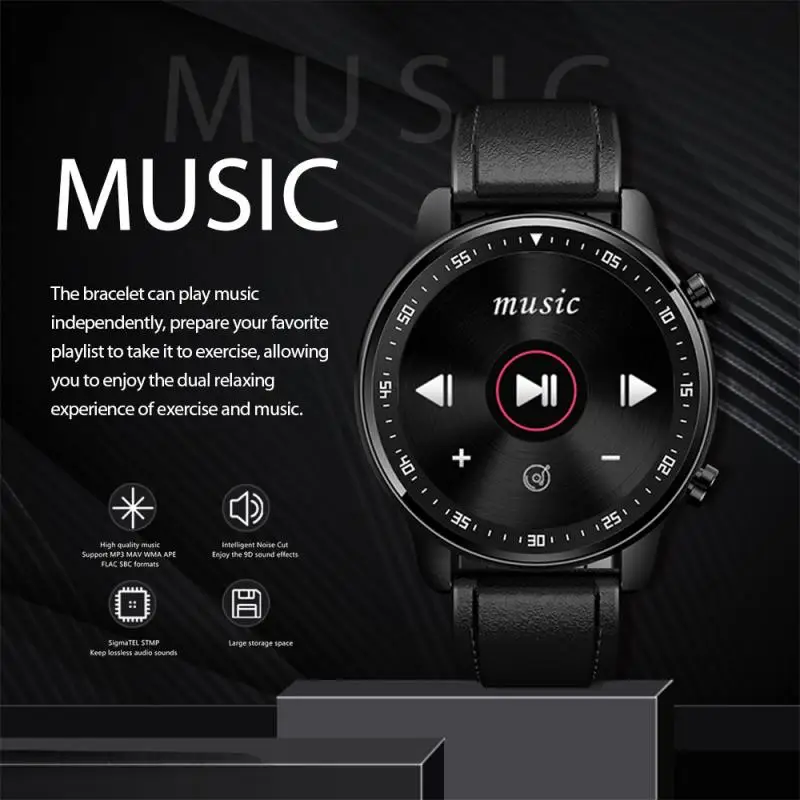 MT1 Play Music Smart Watch Photo Taking Bluetooth Call Smartwatch Connect Bluetooth Speaker Earphone Headset Men Smart Bracelet