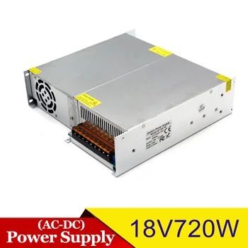 

Adjustable DC18V 40A 720W Single Output Switching Mode Power Supply AC 110V 220V to DC 18V SMPS For Stepper Motor Machinery