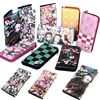 Anime Demon Slayer Nezuko Long PU Leather Wallet Kimetsu no Yaiba Anime Purse ► Photo 1/4