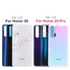 Funda trasera de cristal para Huawei Honor 20, cubierta de batería, carcasa de puerta trasera, ventana, Panel trasero, cubierta de batería ► Foto 2/6