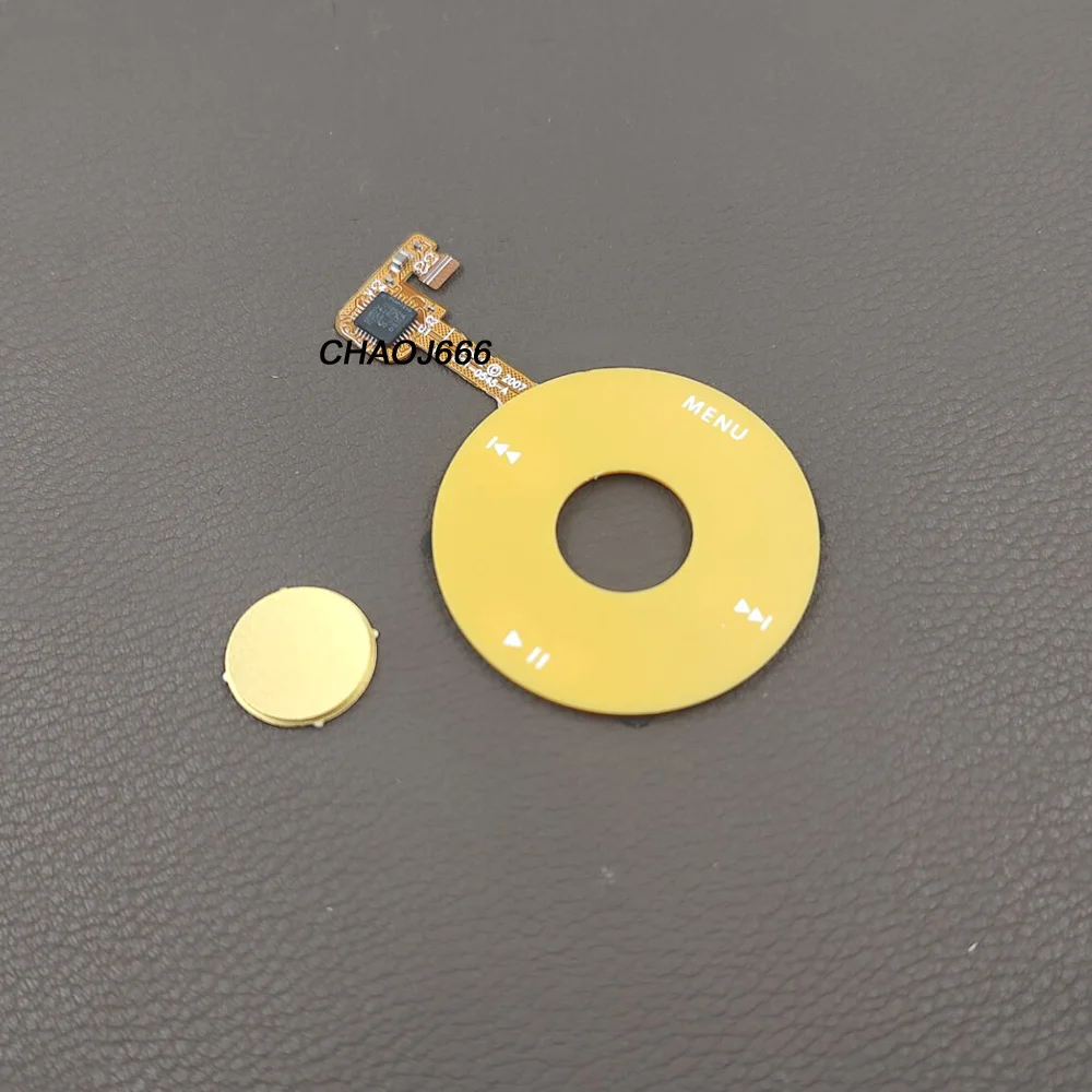Blue Purple Yellow Colorful Clickwheel Center Select Button for iPod 6th 7th Classic 80GB 120GB 160GB
